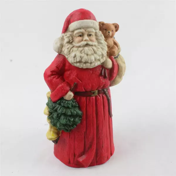Misubanti 8" Santa Claus Figurine Vintage Holiday Collectible 