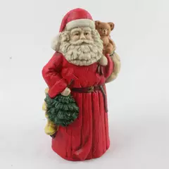 Misubanti 8" Santa Claus Figurine Vintage Holiday Collectible 