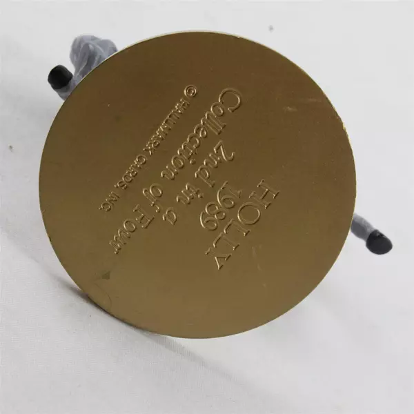 Hallmark 1989 'Holly' Christmas Ornament Vintage No Box