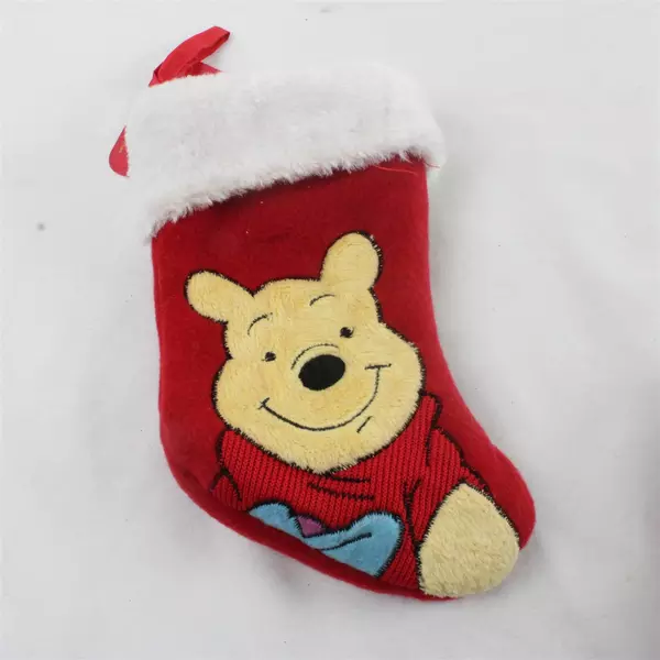 Lot of 3 Disney Winnie the Pooh (1) & Tigger(2) 8" Embroidered Mini Stockings