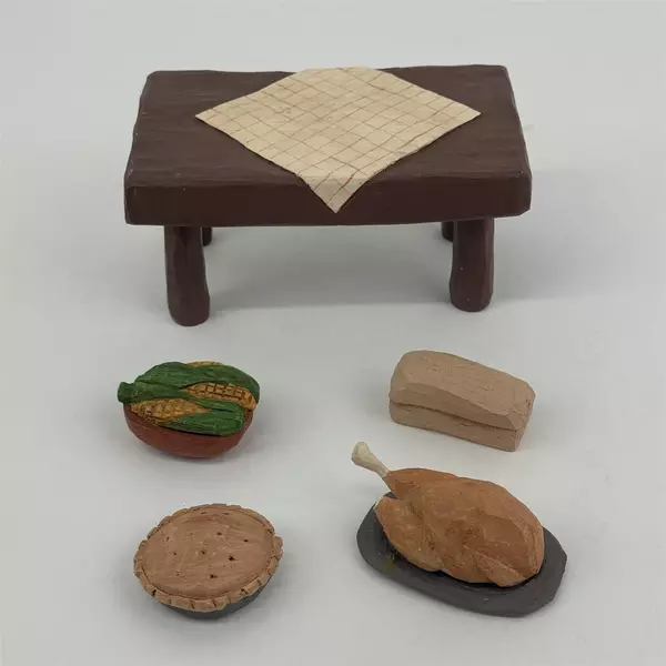 5 Piece Midwest Cannon Falls Eddie Walker Thanksgiving Table and Feast Set