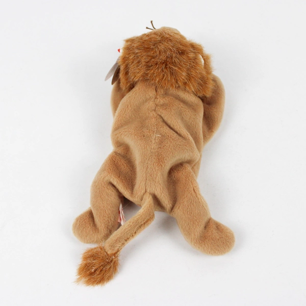 TY Beanie Babies Roary 1996 Brown Lion With Tag Plush Doll Toy