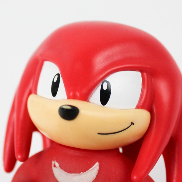Vintage Sega Knuckles Sonic Figurine Gel Stretch Moose