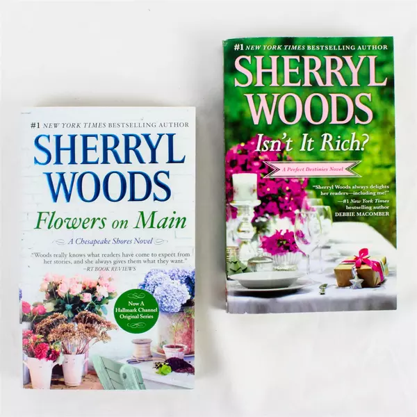 Lot of 2 Sherryl Woods Books Isn't It Rich & Flowers on Main
