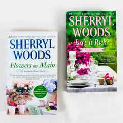 Lot of 2 Sherryl Woods Books Isn't It Rich & Flowers on Main