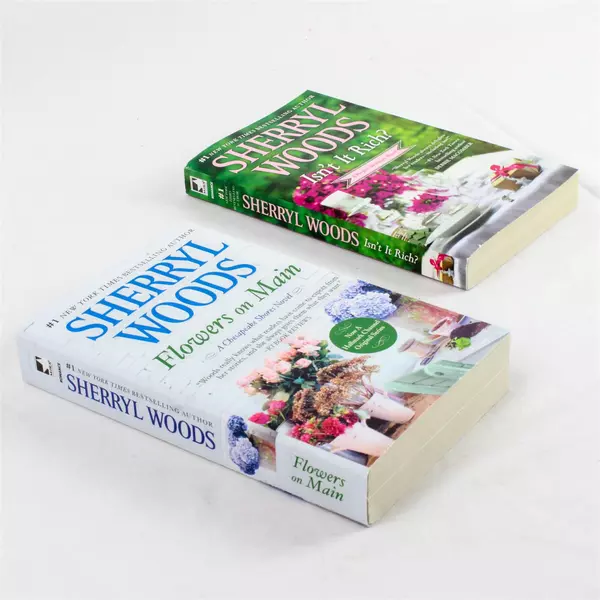 Lot of 2 Sherryl Woods Books Isn't It Rich & Flowers on Main