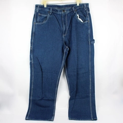 Most Wanted Men's 38x32 Medium Wash Denim Carpenter Jeans 