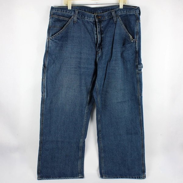 Faded Glory Men's 40x30 (42x30) Medium Wash Carpenter Jeans 