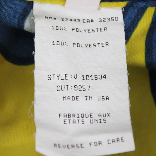 Quicksilver Board Shorts Men's 34 Yellow and Blue Floral Swim Trunks