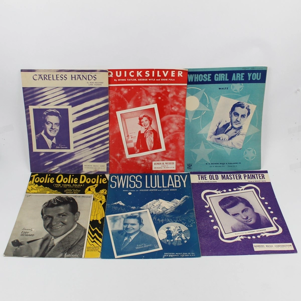 Lot of 6 Sheet Music From the 1940s Toolie Oolie Doolie Quick Silver ....