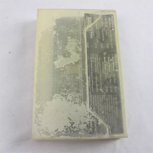 Gilbey's Gin - The Flavor of Jazz Cassette Tape 1992 Vintage 