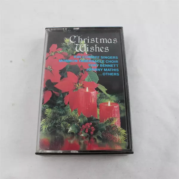 Holiday Music Cassette Christmas Wishes Ray Conniff Tony Bennett & Others