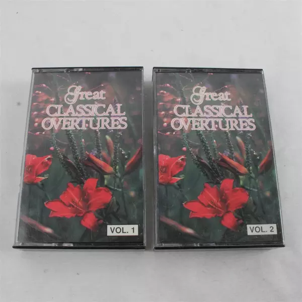 Great Classical Overtures 2 Cassettes Various Songs & Composers