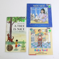 Lot of 3 Children's Books Not Yet! Baby Food A Tree is Nice Paperback 1987-1996