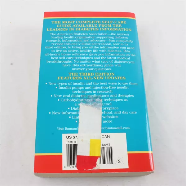 American Diabetes Association Complete Guide to Diabetes Paperback Third Edition
