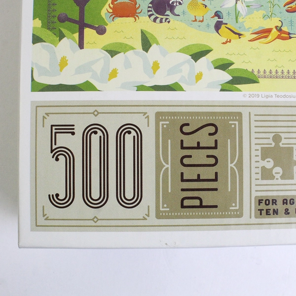 Discover the States 500-pc Jigsaw Puzzle Louisiana TSDTS18 Complete