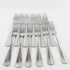 Set of 12 Towle Blaine Dinner Forks 8.25" Silverplate