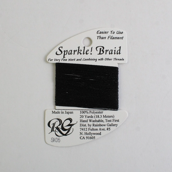 Lot of 3 Cards Sparkle! Braid Thread, SK03, 05 & 15, 2 New & 1 Slightly Used