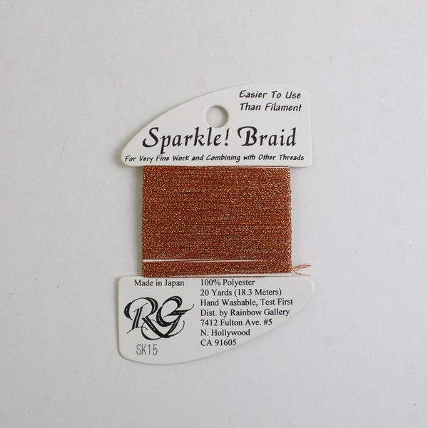 Lot of 3 Cards Sparkle! Braid Thread, SK03, 05 & 15, 2 New & 1 Slightly Used