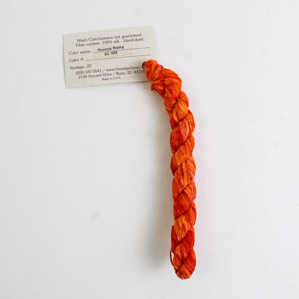 New The Thread Gatherer Silken Chenille Braid, Color Phoenix Rising, SC 095