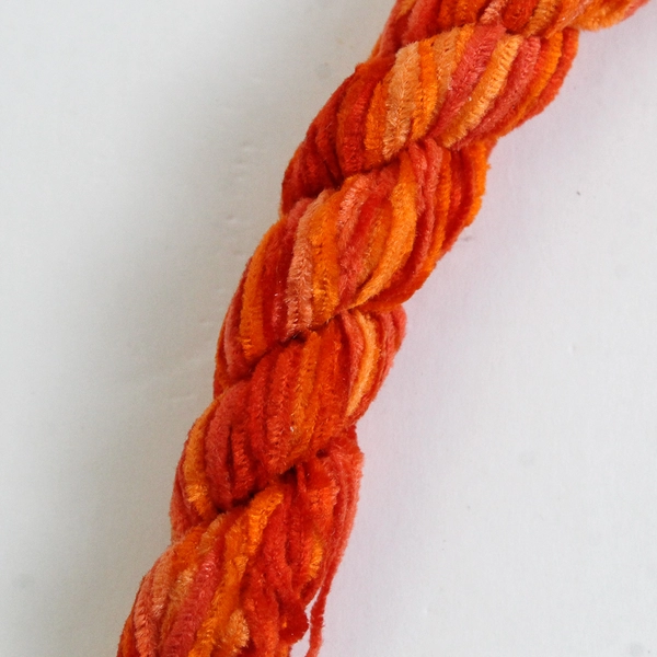 New The Thread Gatherer Silken Chenille Braid, Color Phoenix Rising, SC 095