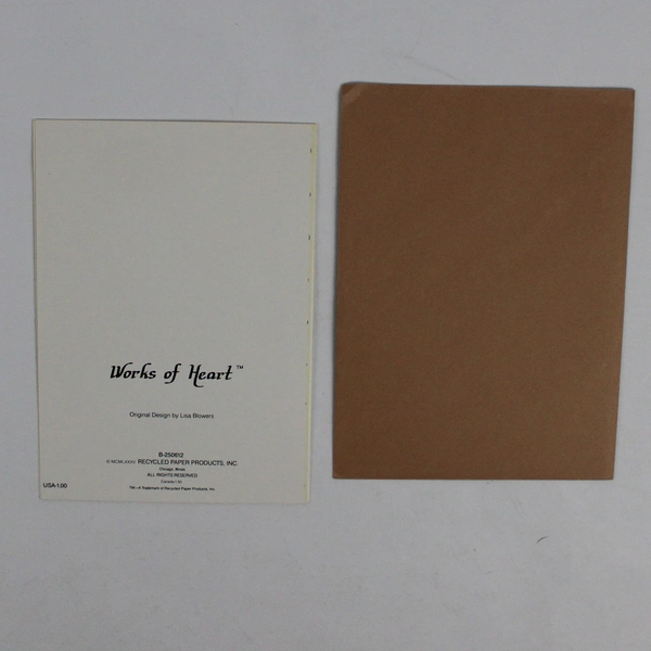 Vintage 1985 Bunny Lisa Blowers Birthday Card with Envelope