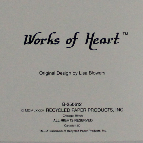 Vintage 1985 Bunny Lisa Blowers Birthday Card with Envelope