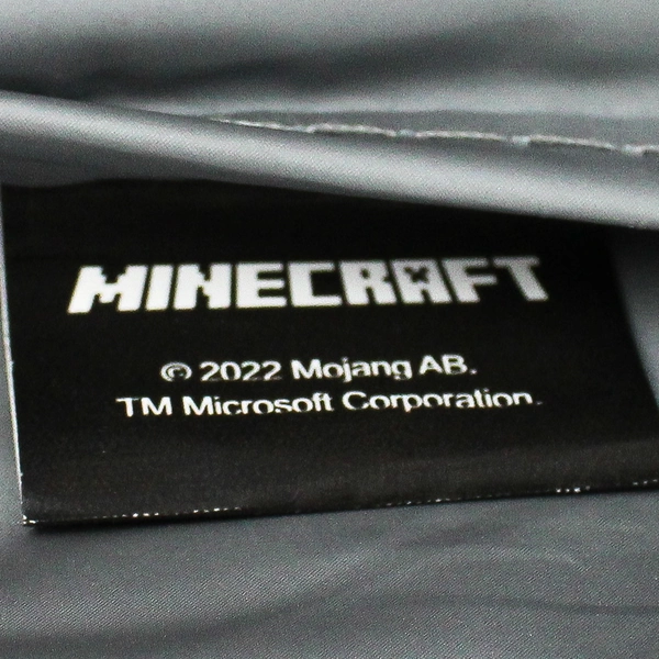 Lot of 2 Minecraft Kids Soft Insulated Lunch Bags Green and Black 2022