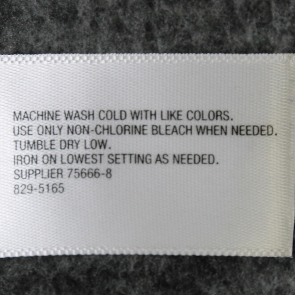 St. John's Bay Dark Gray Zip-Up Vest Women's Size XL