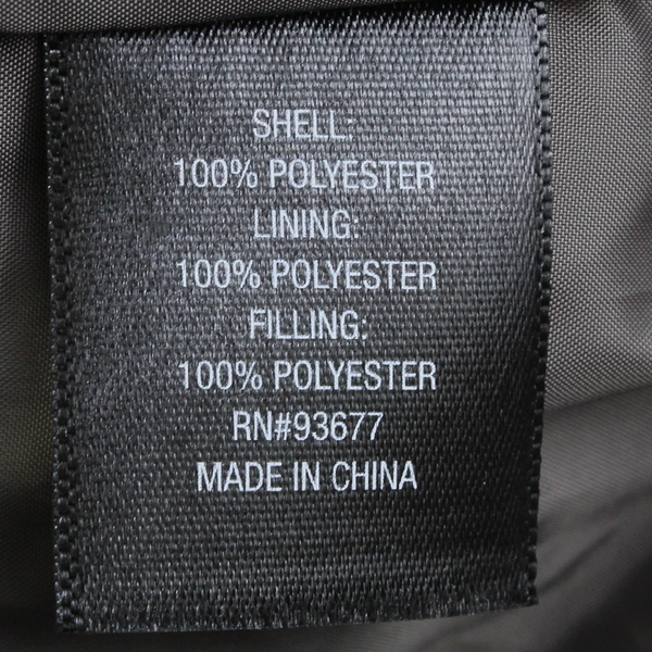 Xersion Silver Metallic Full-Zip Puffer Vest Women's Size Large