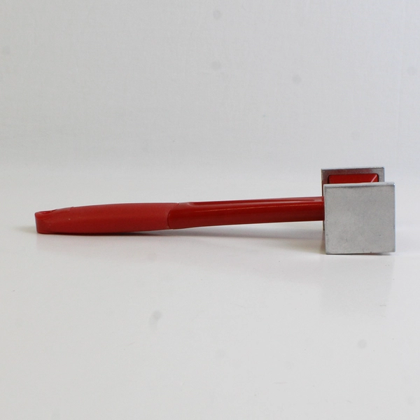 9.5" Dual-Sided Meat Tenderizer Red Handle Kitchen Tool