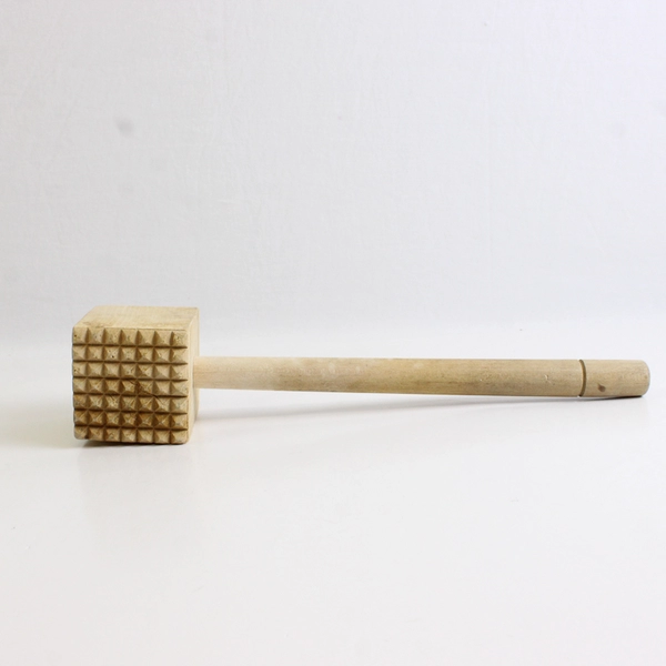 11.5" Wooden Meat Tenderizer Mallet Kitchen Tool