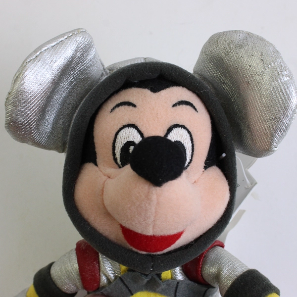 Vintage Disney Mickey Mouse Astronaut Space Suit Bean Bag Plush Toy W/ Tag