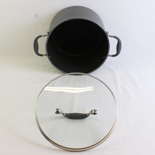 Anolon Advanced Hard-Anodized Nonstick Aluminum 8 Qt Stock Pot with Lid