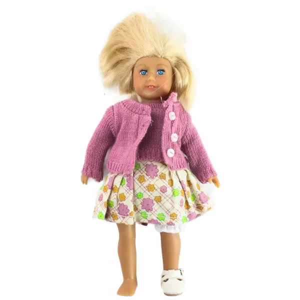 American Girl Mini Doll Kit Kittredge Outfit Pre-Owned Missing Shoe 6.5in