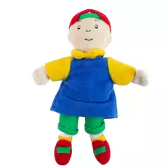 Vintage Caillou 7" Plush Doll Irwin Toys Soft Fabric Embroidered Face
