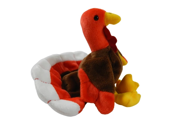 TY Beanie Baby Gobbles Turkey 1996 Plush Retired with Original Tag