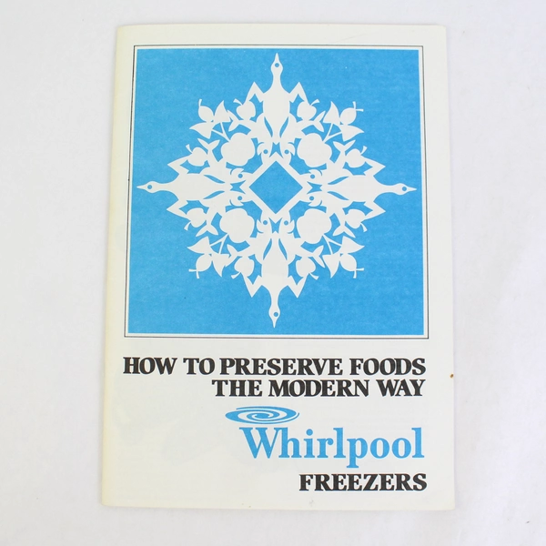 Lot Of 2 Kitchen Appliance Instruction Manuals For Microwave Oven & Freezer PB