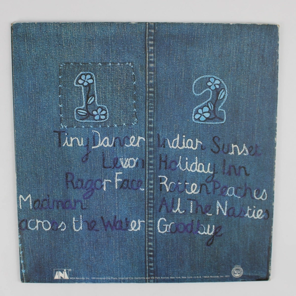 Madman Across The Water, Elton John,1971 Includes Paper Book Insert