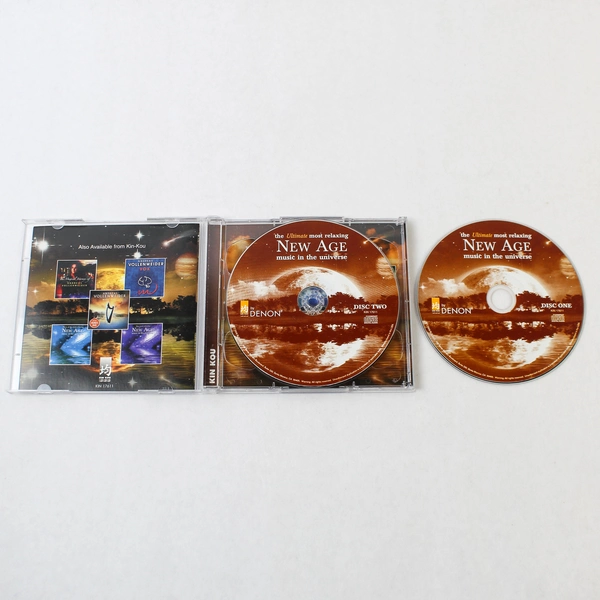 The Ultimate Most Relaxing New Age Music 2 CDs - Various Artists, Good Condition