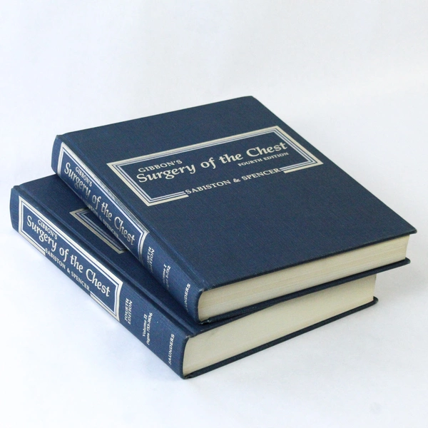 Gibbon’s Surgery Of The Chest Sabiston & Spencer 4th Edition 2 Volume Set