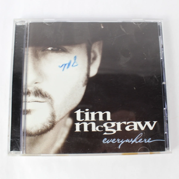 Tim McGraw Everywhere CD Album 1997 Curb Records - Pre-Owned, Scratched