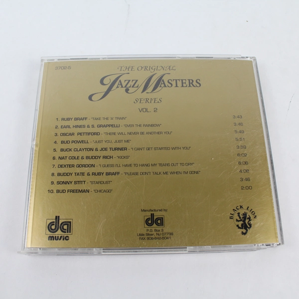The Original Jazz Masters Series Volume 2 CD - Various Artists - Good Condition