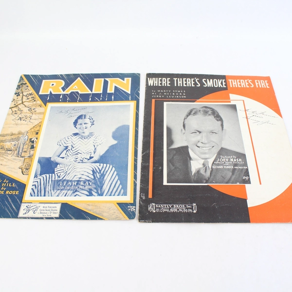 Lot Of 5 Vintage Sheet Music 1934 Haunting Me Solitude Isle Of Capri