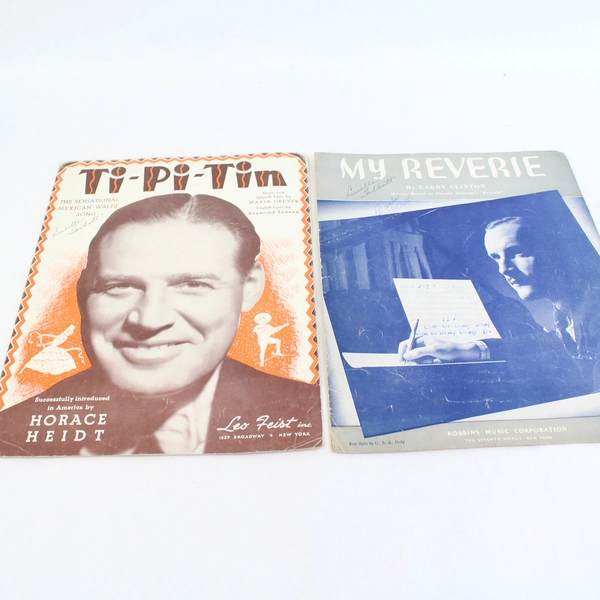 Lot Of 5 Vintage Sheet Music 1938 Ti-Pi-Tin My Reverie The Old Apple Tree