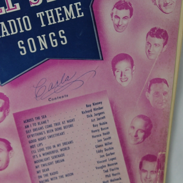 Vintage Music Book Robbins All-Star Radio Theme Songs 1942