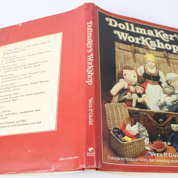 Dollmaker's Workshop by Vera P. Guild 1981 Hearst Books Hardcover