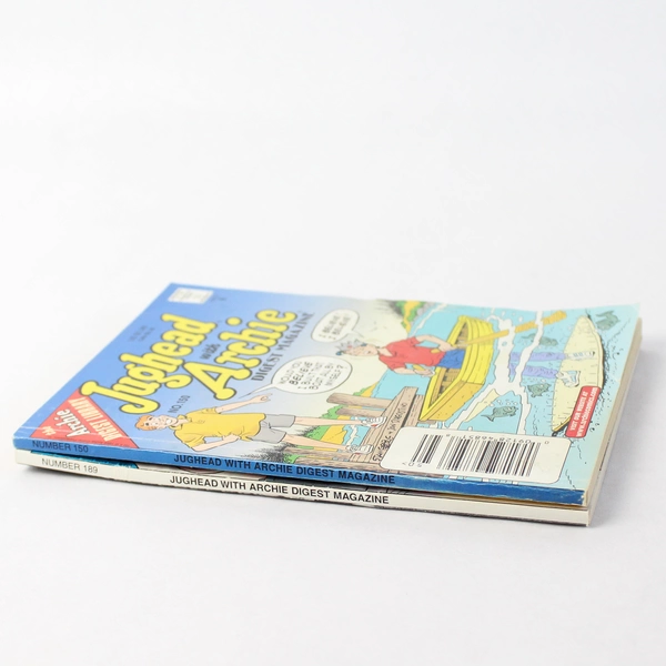 Lot of 2 Jughead With Archie Digest Magazines Archie Digest Library Softcover