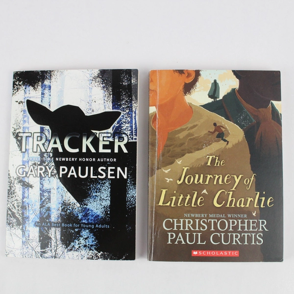 Lot of 2 Scholastic Books Tracker The Journey Of Little Charlie Paperback