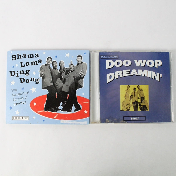 Lot of 2 Doo Wop CD Music Shama Lama Ding Dong Duke Edwards